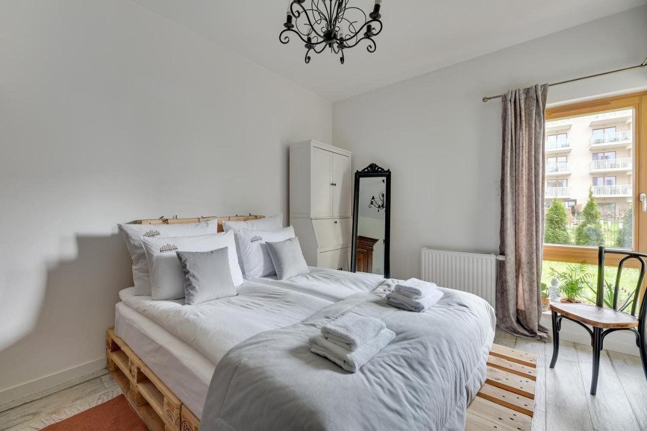 Mila Baltica Seaside, Sauna, Gym & Parking By Downtown Apartments Gdansk Bagian luar foto
