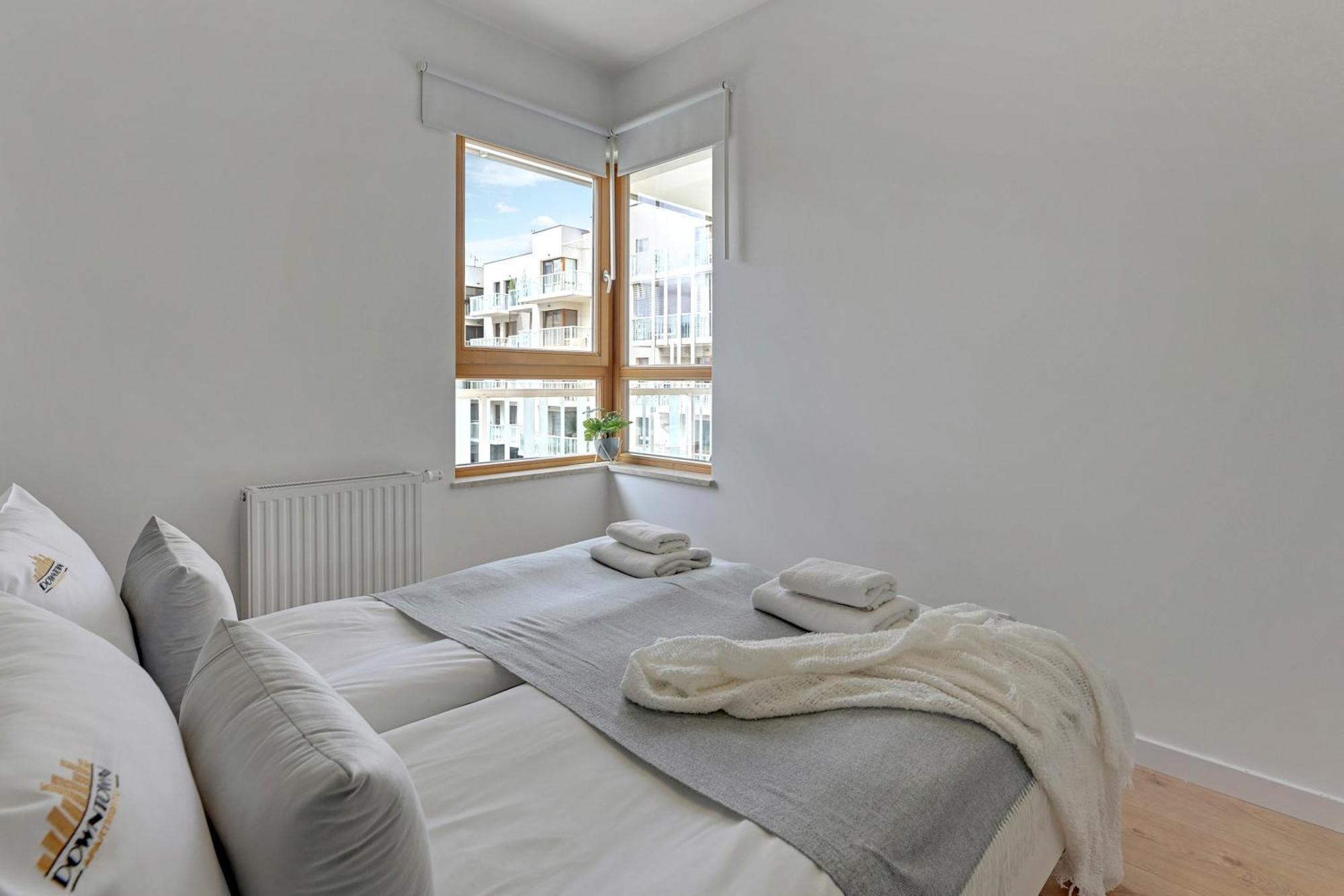 Mila Baltica Seaside, Sauna, Gym & Parking By Downtown Apartments Gdansk Bagian luar foto