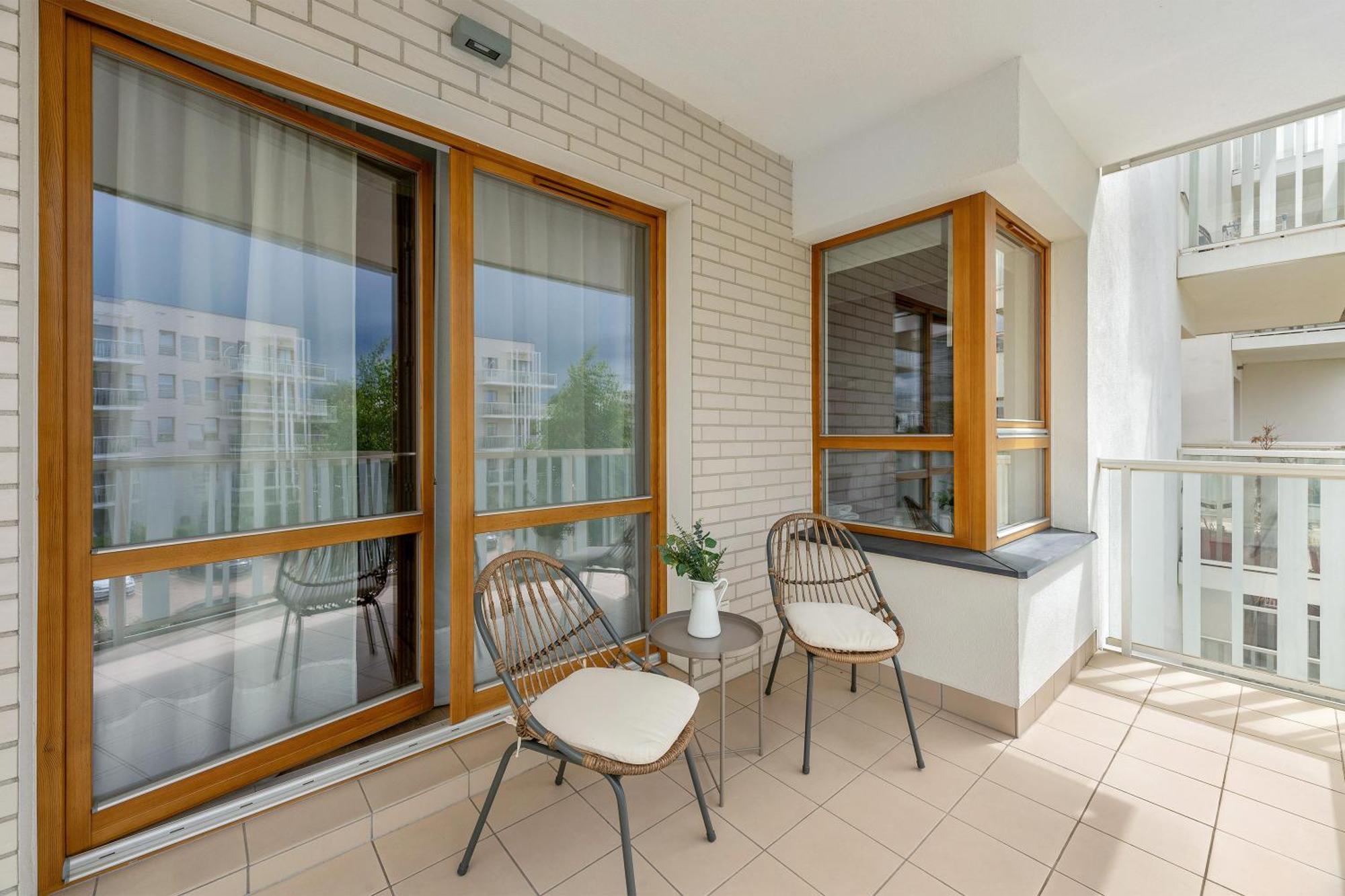 Mila Baltica Seaside, Sauna, Gym & Parking By Downtown Apartments Gdansk Bagian luar foto