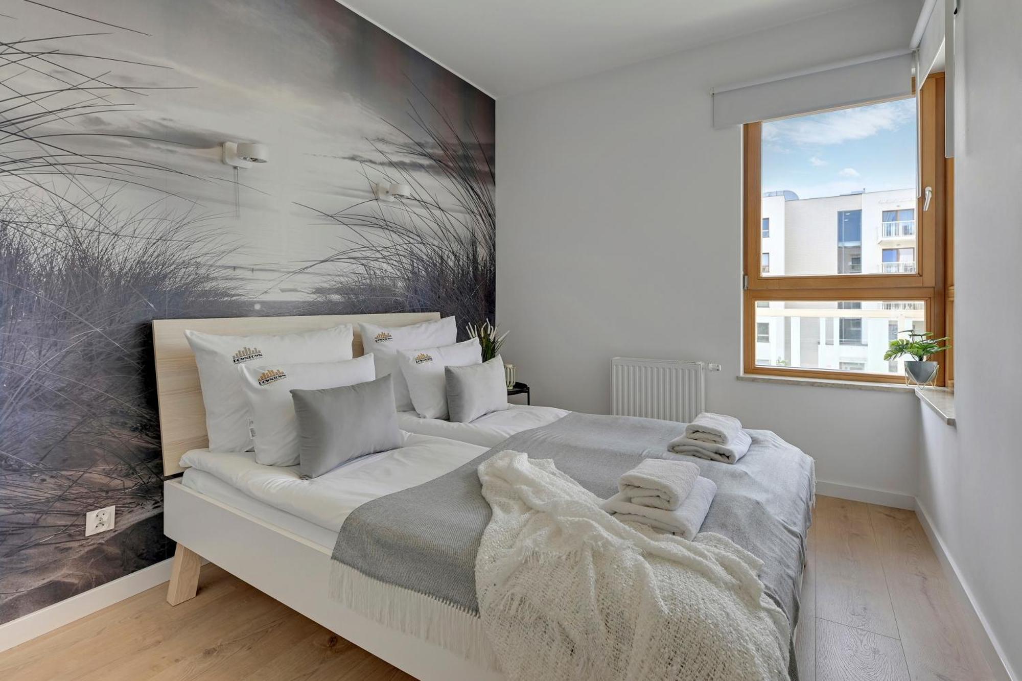 Mila Baltica Seaside, Sauna, Gym & Parking By Downtown Apartments Gdansk Bagian luar foto
