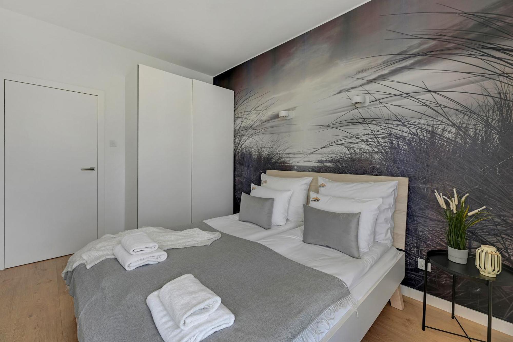 Mila Baltica Seaside, Sauna, Gym & Parking By Downtown Apartments Gdansk Bagian luar foto